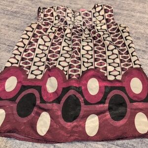 She's Cool A-Line Skirt - Purple and Black